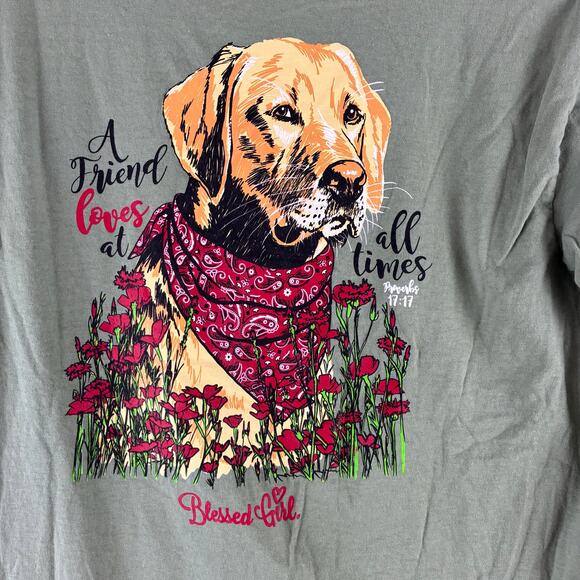 Fruit of the Loom 100% Cotton Long Sleeve Women’s Small Blessed Girl Proverb 17 - Picture 1 of 7
